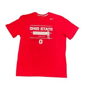 Ohio State Football Nike Tee – Red – Size XL
